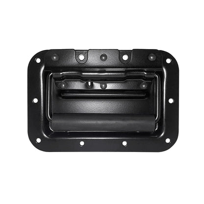 Reliable Hardware Company RH-0511BK-A Mango empotrable con resorte medio, 10 agujeros, negro