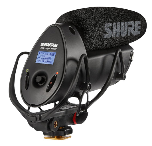 Shure Micrófono Shotgun para Montar en Cámara VP83F