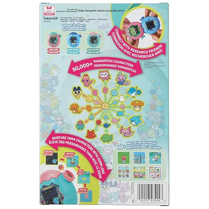 TAMAGOTCHI Paradise Bosque de Jade, Mascota Electrónica Virtual a Color con Zoom Interactivo, Conectividad Entre Dispositivos, Juguete Bandai para Niños