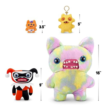 Fuggler x DC de ZURU Funny Ugly Monster, Felpa, Coleccionable, Juguete (Harley Quinn)