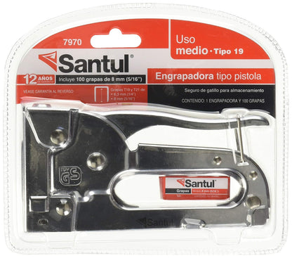 Santul 7970 Engrapadora Tipo Pistola Uso ligero 5/16" y 1/4"