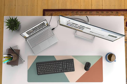 HP Combo Teclado en Español y Mouse Inalámbricos 330, Portátiles, Conectividad Inalámbrica de hasta 10 Metros, 2,4 GHz, Windows/Mac OS, Negro (2V9E6AA)
