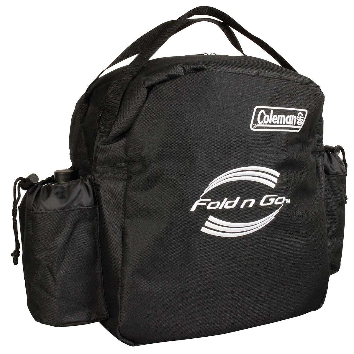 Coleman Fold N Go - Funda para parrilla, color negro