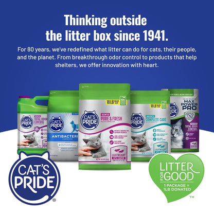Cat'S Pride MAX Power UltraClean - Arena de bajo rastreo para Gatos de 15 Libras