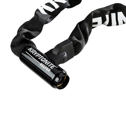 Kryptonite Keeper 712 Candado con Cadena 1.2 m, Negro