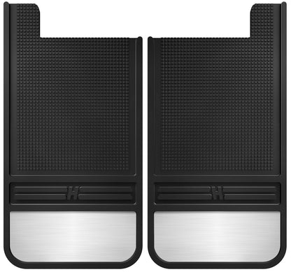 Husky Liners - 55101 - Solapas traseras de Goma - 12 Pulgadas con Peso Negro