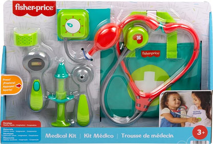 Fisher-Price - Kit médico de Juego Preescolar de 7 Piezas para niños a Partir de 3 años