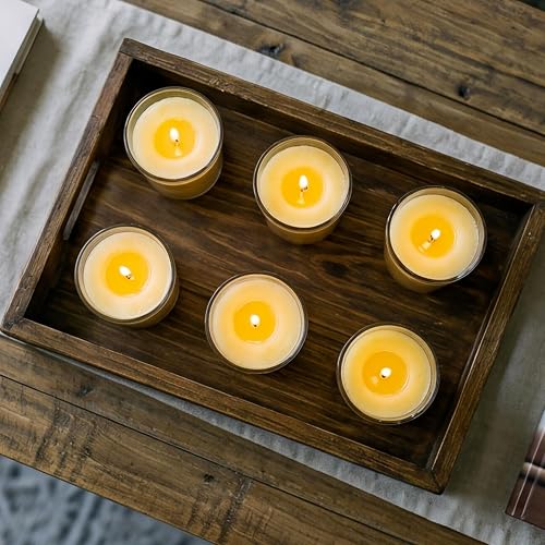 Aroma Naturals Velas votivas, 6 unidades, Votivo, Amarillo, 6 unidades