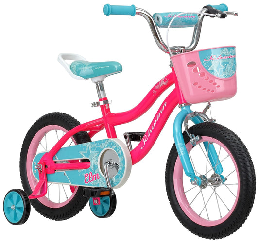 Schwinn ELM - Bicicleta para niña, con Marco SmartStart para Adaptarse a Las Proporciones de tu Hijo