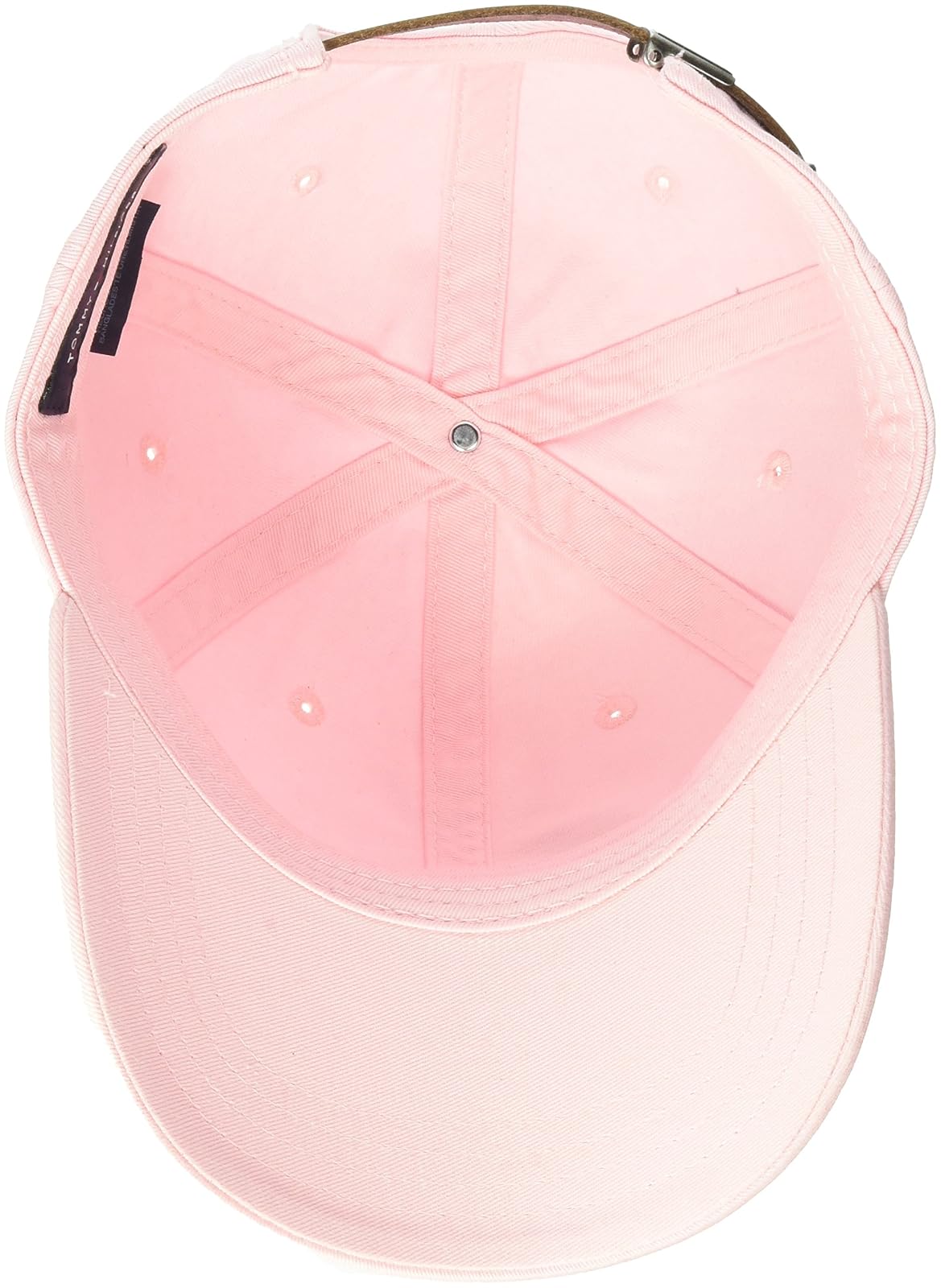 tommy hilfiger Men 's Logo papá gorra de béisbol, Rosado petunia, Talla única