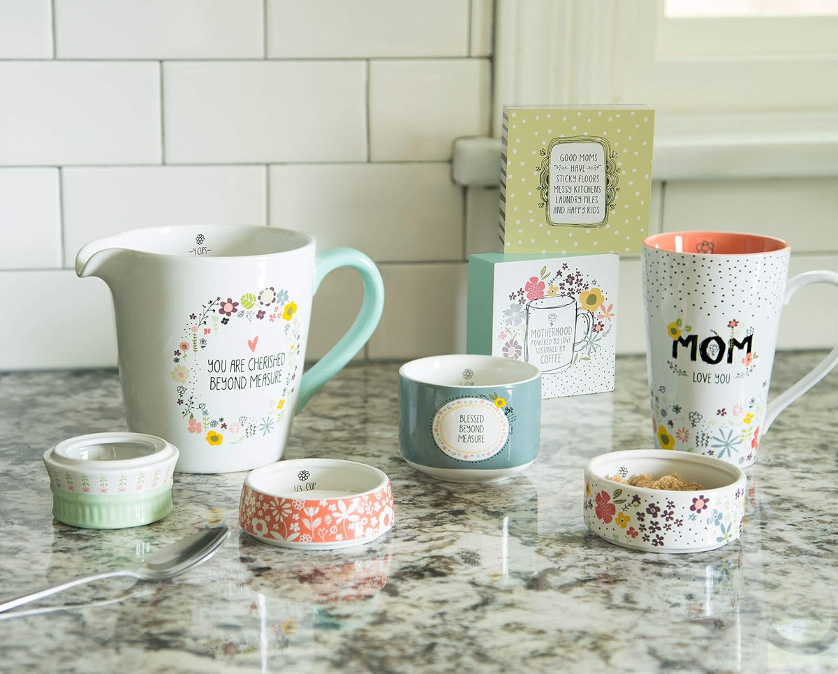 Love You More by Amylee Weeks 54217 - Juego de tazas medidoras, multicolor