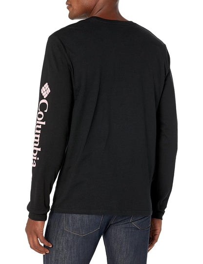 Columbia Camiseta de Manga Larga; Columbia; al Aire Libre; Pesca; Campamento; Senderismo Camiseta para para Hombre