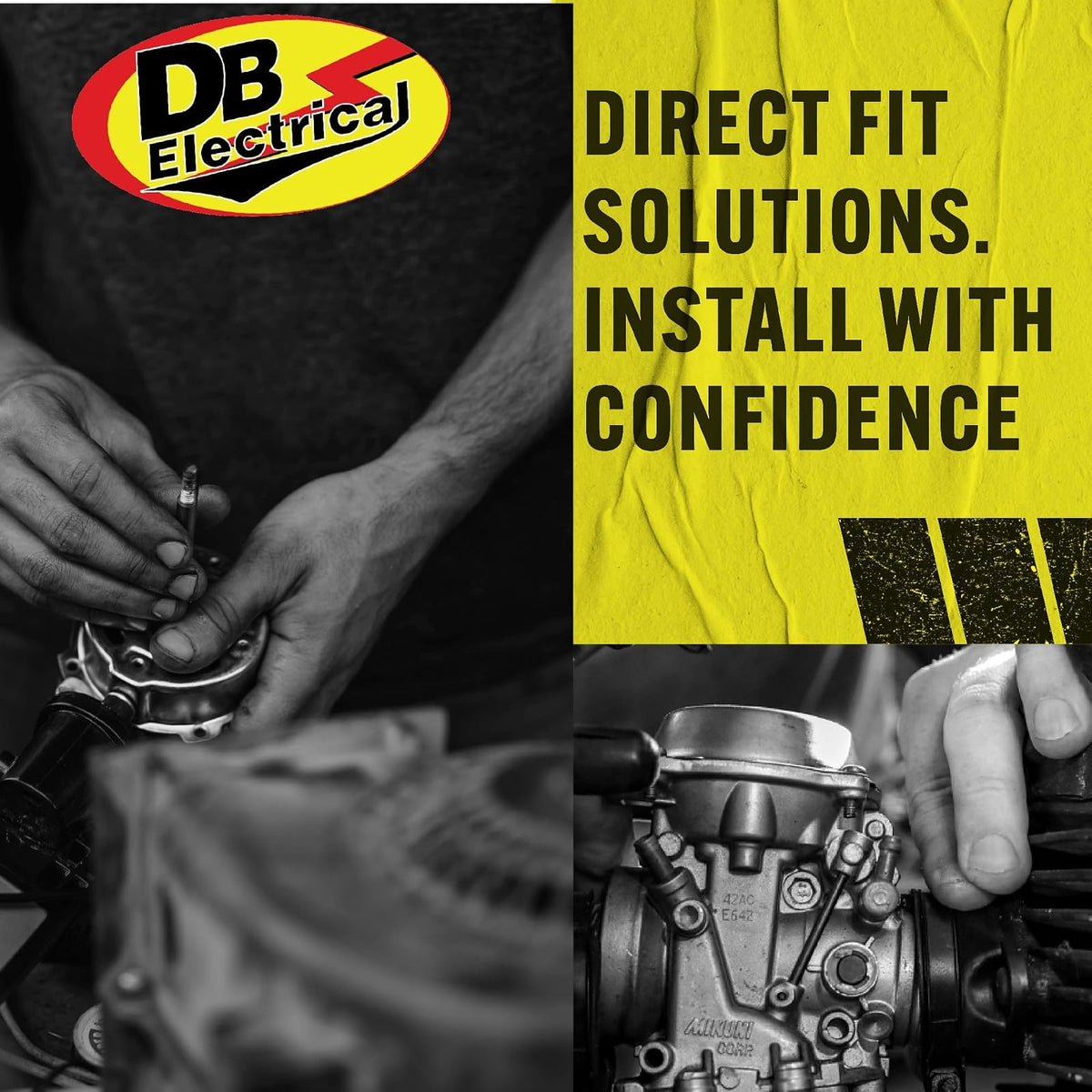 DB Electrical Arrancador Compatible con Yamaha ATV Big Bear 350 YFM350F 1996-1999, YFM400 1999-2009, Kodiak 400 1999, SMU0066