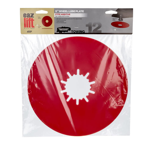 Camco EAZ-Lift - Placa de lubricante de Quinta Rueda de Alta Calidad de 12 Pulgadas, Hecha de plástico PTFE de Alta Densidad para Proteger contra el Desgaste y el desgarro, amortigua Las Vibraciones,