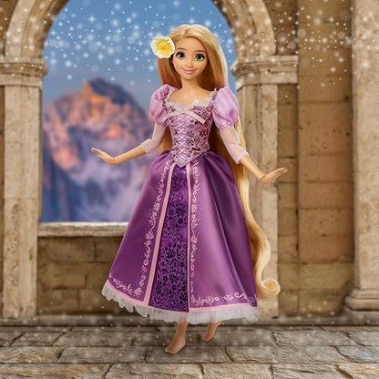 Mattel Disney Princess Sparkling Princess Rapunzel Muñeca de Moda
