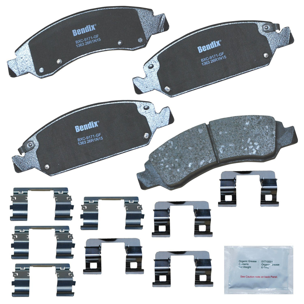Bendix Priority 1 Pastillas de Freno de Cerámica - CFC1363