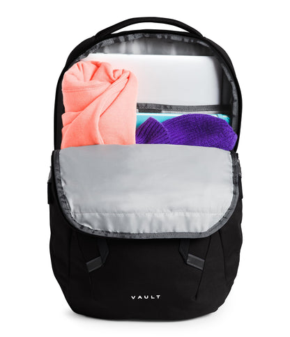 THE NORTH FACE - Mochila para portátil para mujer, Tnf Black-npf, Una talla, Mochila para portátil Vault Everyday