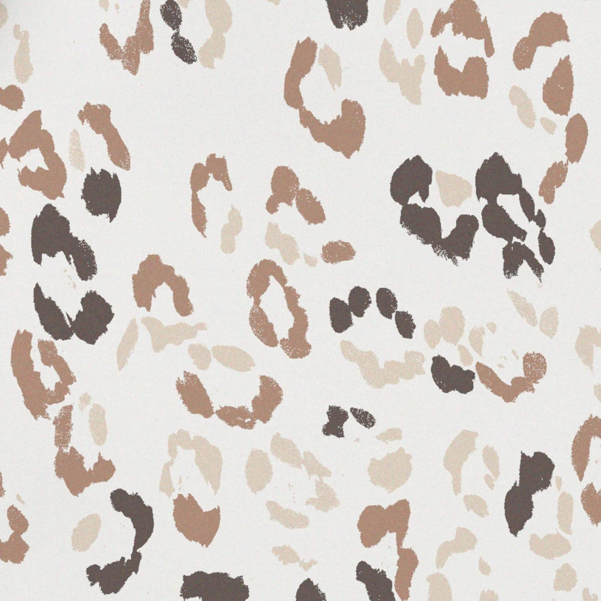 Poppy & Fritz - Juego de sábanas de percal de algodón, crujiente y Fresco, Ligero para decoración del hogar (Leopardo, Individual)