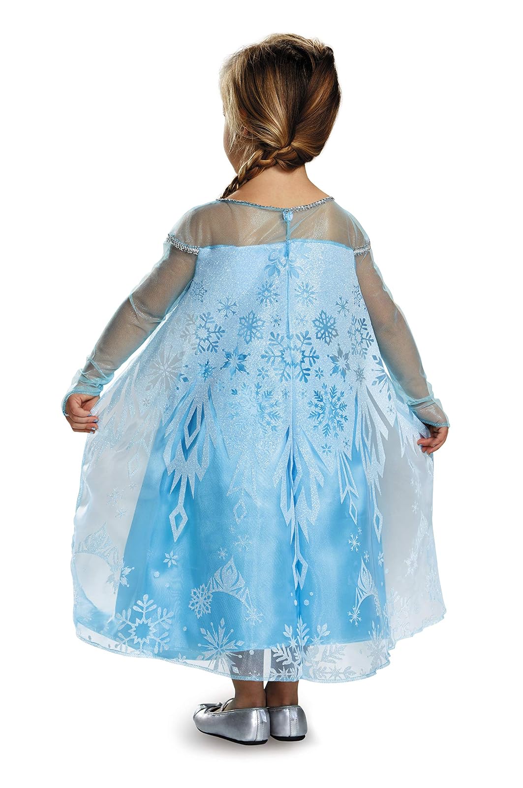Disguise Disney Elsa Frozen - Disfraz para niña pequeña, 3T-4T, Azul