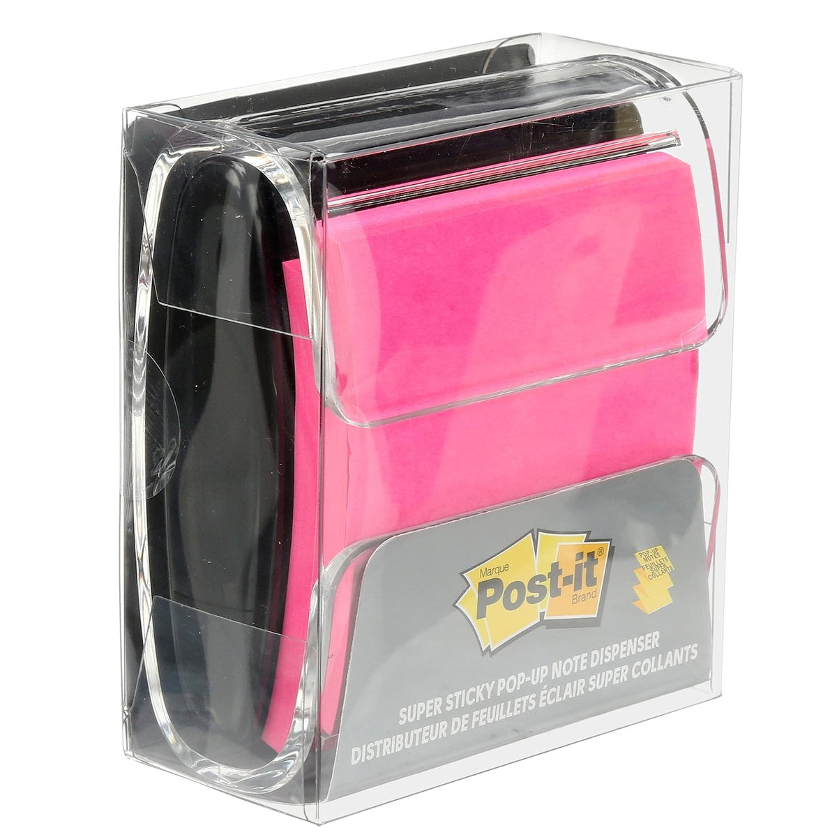 3M Post-it Dispensador de Notas Pop-Up, Negro (Modelo 330)