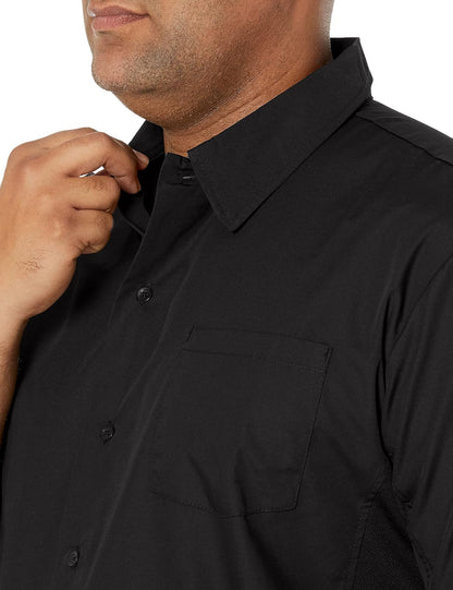 Chef Works Cool Camisas de ventilación para Cocinero, Negro, Large