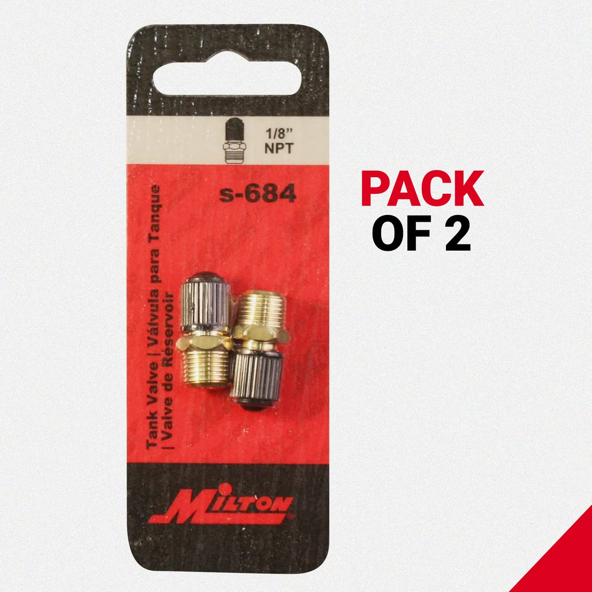 Milton S684 1/8 Npt Tank Valve