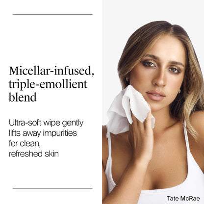 Makeup Remover Cleansing Towelette Singles Individually Wrapped, 20 Pre-moistened Towelettes