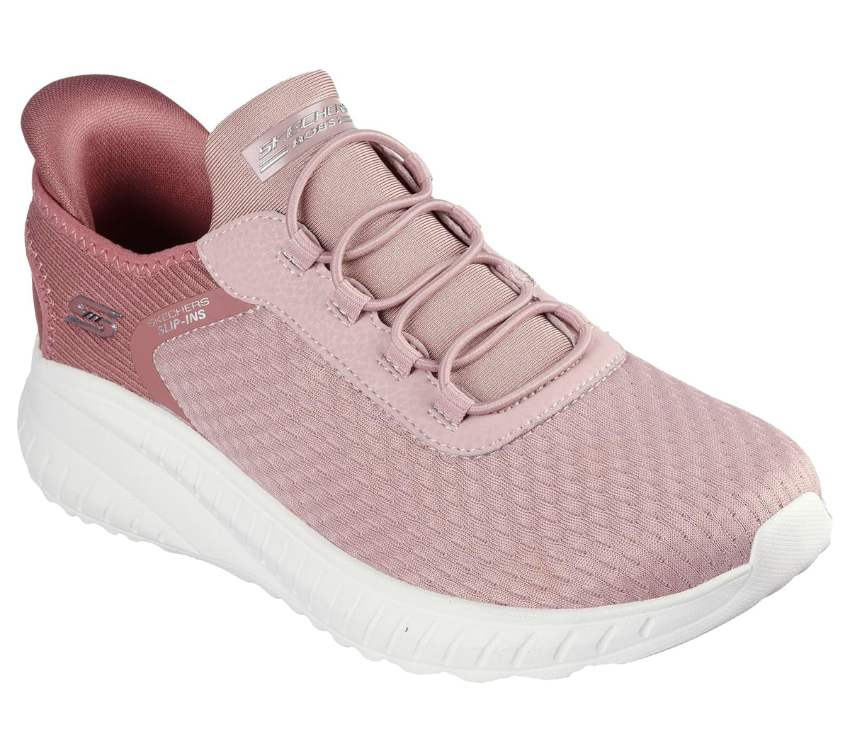 Skechers - Zapatillas de Deporte para Mujer con Manos Libres, Bobs Squad Chaos