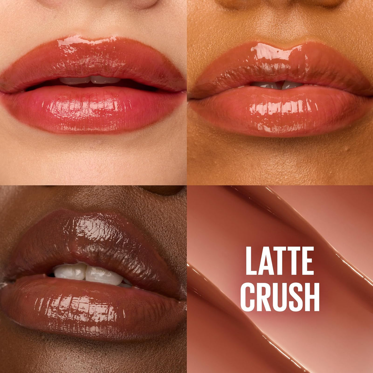Maybelline Lifter Glaze, Bálsamo Labial Hidratante con Cereza, Latte Crush