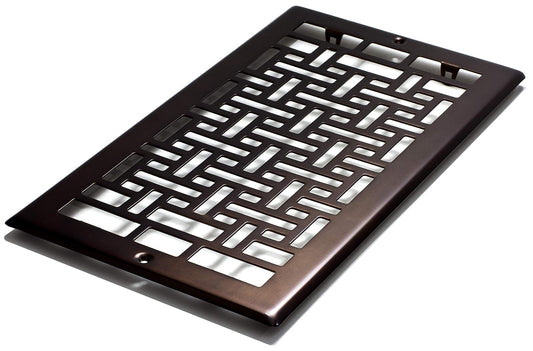 Decor Grates - Rejilla oriental, bronce (Rubbed Bronze Finish)
