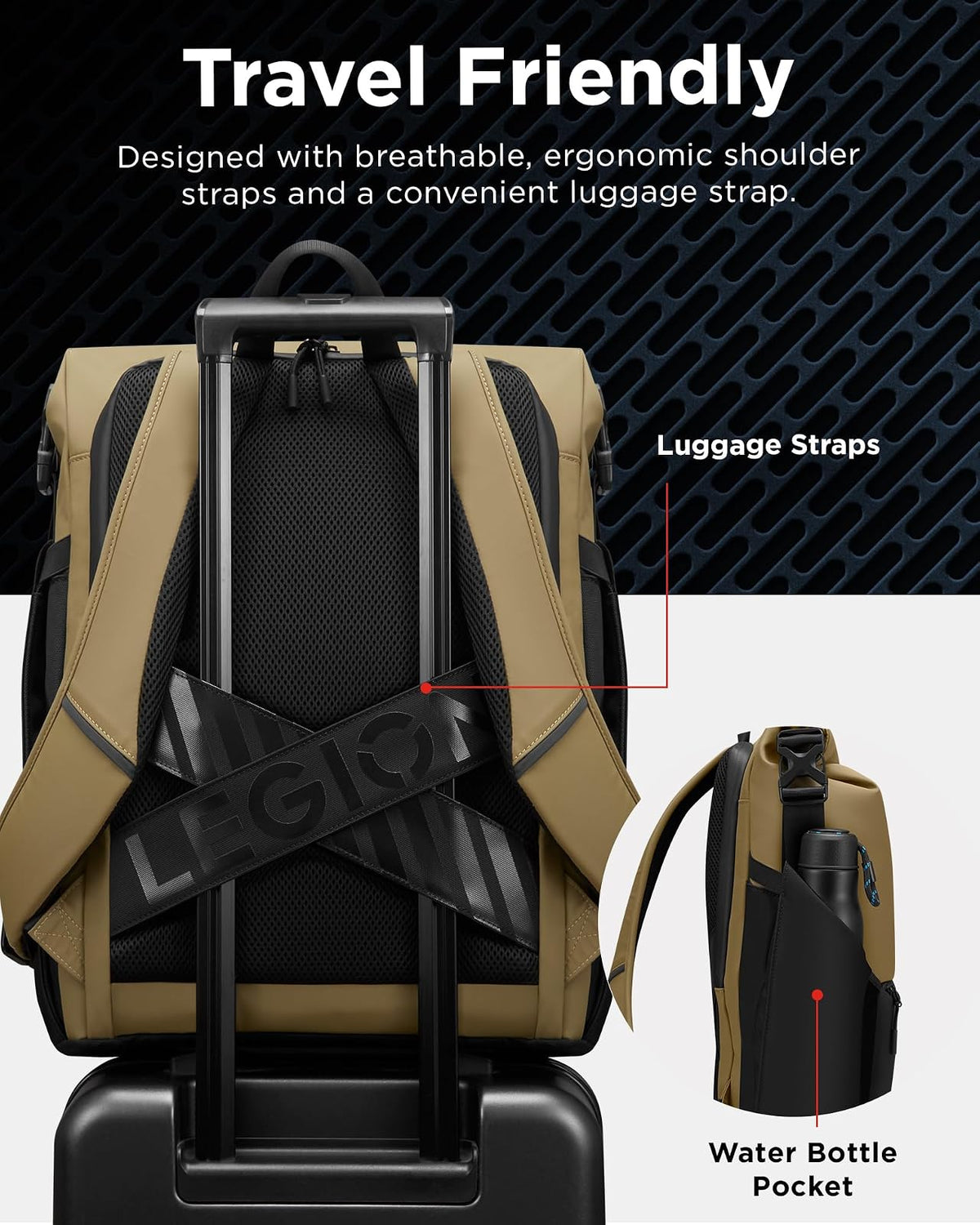 Lenovo Legion Gaming Backpacks GB700, Recon, Armored, Active, GB400, GB900