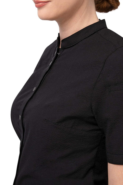 Chef Works Playera para Mujer. Camisa Abotonada para Mujer