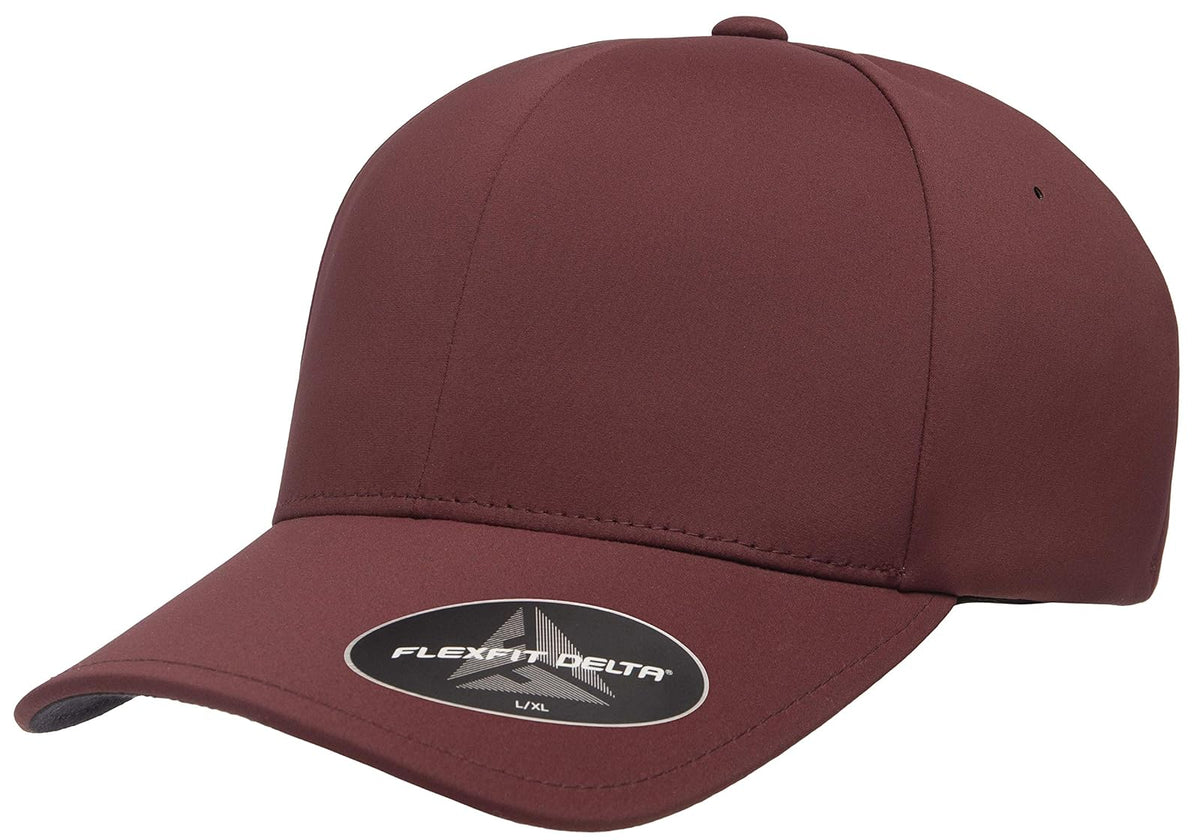 Gorro/sombrero, Flexfit Delta Seamless Cap, Flexfit, Unisex adulto - G-XL - Granate