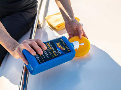 Meguiar's Compuesto de Corte Eléctrico Marino/RV M9132, 32 oz