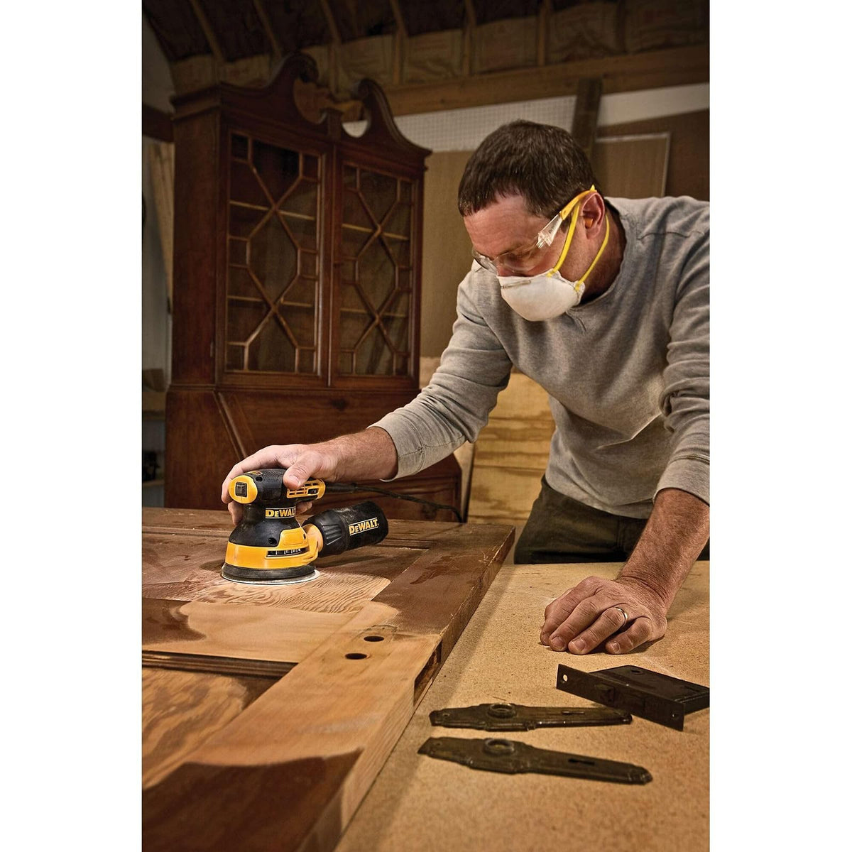 DEWALT Lijadora Orbital 5" (127mm) 280W con Bolsa de Herramientas, DWE6423K | Lijadora Orbital 5" (127mm), Incluye Bolsa de Herramientas, 280W