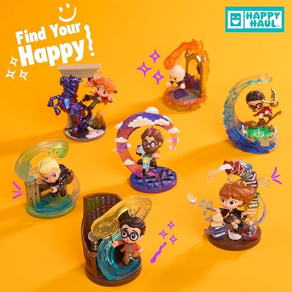 Harry Potter Happy Haul Cliff Hangers Hover Figures (Surtido), Figura Coleccionable Sorpresa en Caja ciega con Base para exhibición, 2 Pulgadas de Alto, edición Limitada, para Mayores de 8 años