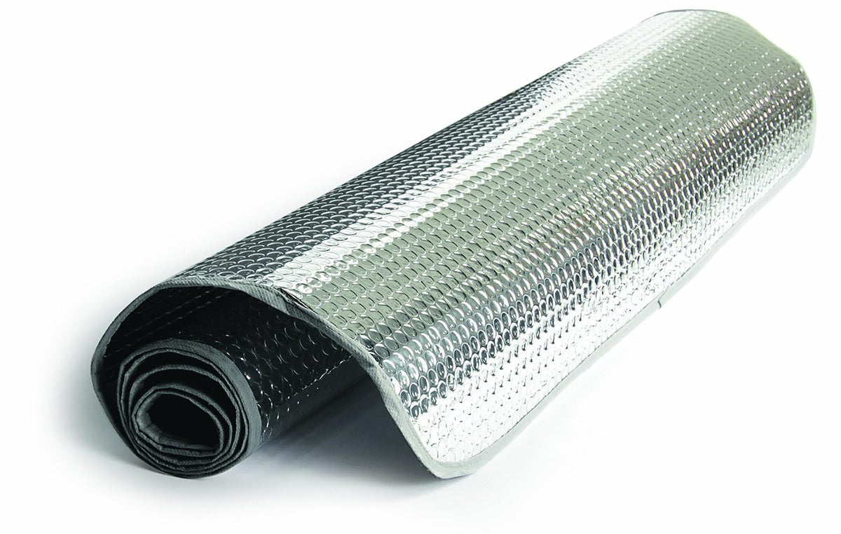 Camco SunShield Reflective Door Window Cover- Helps Protect Your RV from Harmful UV Rays and Regulates RV Temperature 16 x 25 " (45167)