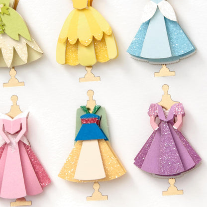 Hallmark Signature - Tarjeta en blanco (vestidos de princesa de Disney)