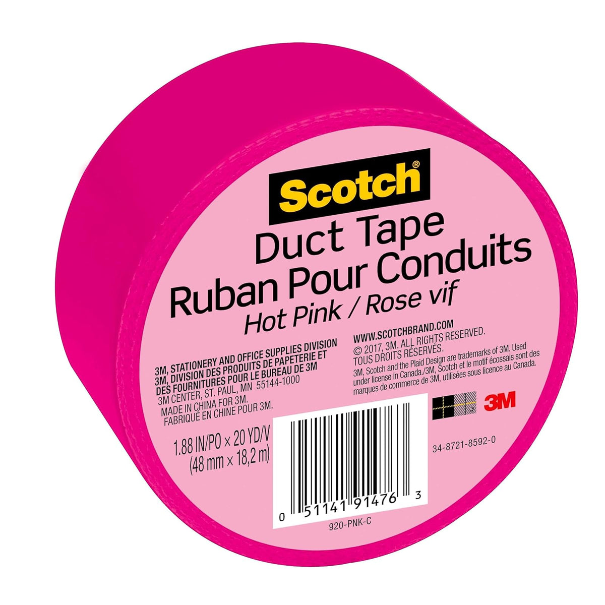 Scotch - Cinta adhesiva, Hot Pink