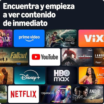 Fire TV Stick HD (modelo más reciente): Control remoto por voz Alexa que recibe alimentación a través de la televisión y se configura fácilmente