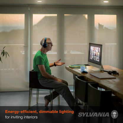 Sylvania foco LED PAR38, 100 W = 15 W, 3 CCT Select (2700 K / 3000 K / 5000 K), 13 años, regulable, 1100 lúmenes, clasificación húmeda, Energy Star - 1 paquete (41383)