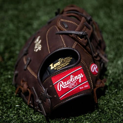 Rawlings | Guante de béisbol Preferido para Jugadores de Primera Base, Tiro para Mano Izquierda, 12.5 Pulgadas, Banda Doble de Barra de un Solo Poste