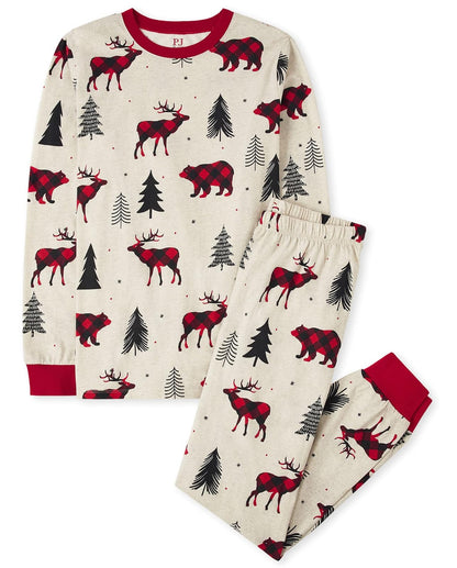 The Children's Place Baby Family - Conjunto de Pijama Festivo de Navidad, algodón de Temporada