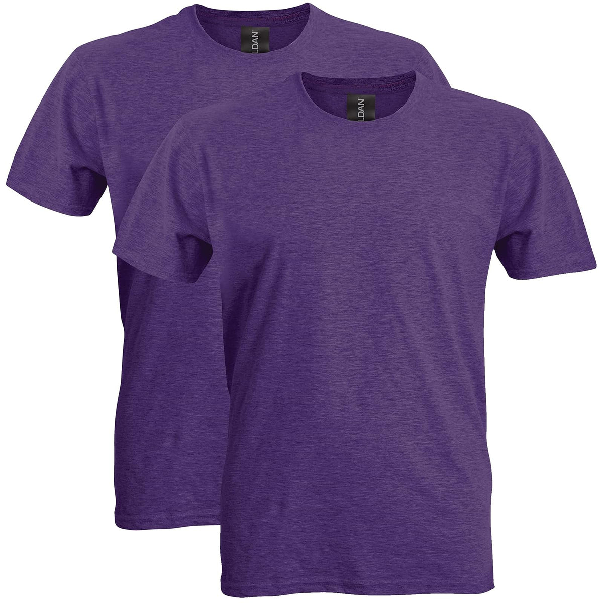 Gildan Softstyle Camiseta de Algodón para Hombre, Estilo G64000 - Heather Purple - G
