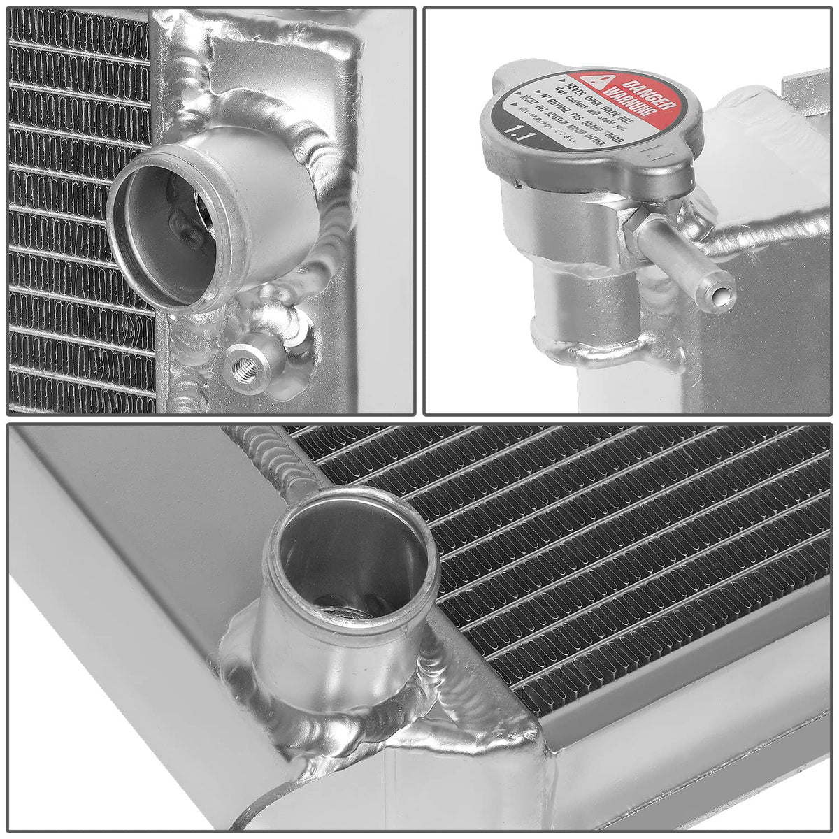 DNA Motoring Radiador Aluminio 2 Filas Nissan 300ZX Turbo 90-96
