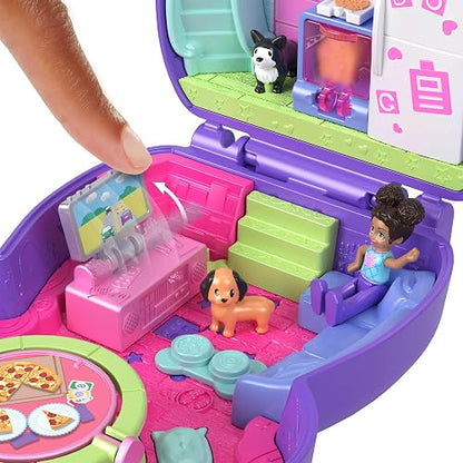 Polly Pocket Set de Juego Mundo de Compactos de Polly para niñas de 4 años en adelante