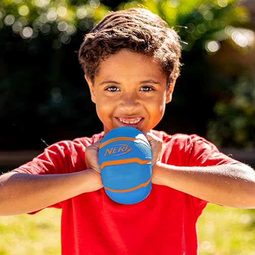 Nerf - Juego de Mini Pelota Deportiva de Espuma, fútbol de Espuma, balón de fútbol + Juego Deportivo de Espuma Suave para niños