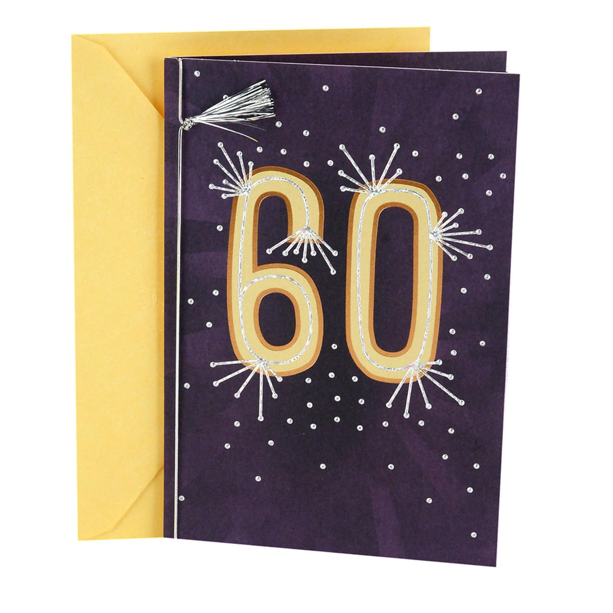 Hallmark, Tarjeta de cumpleaños 74, Rays with Tassel