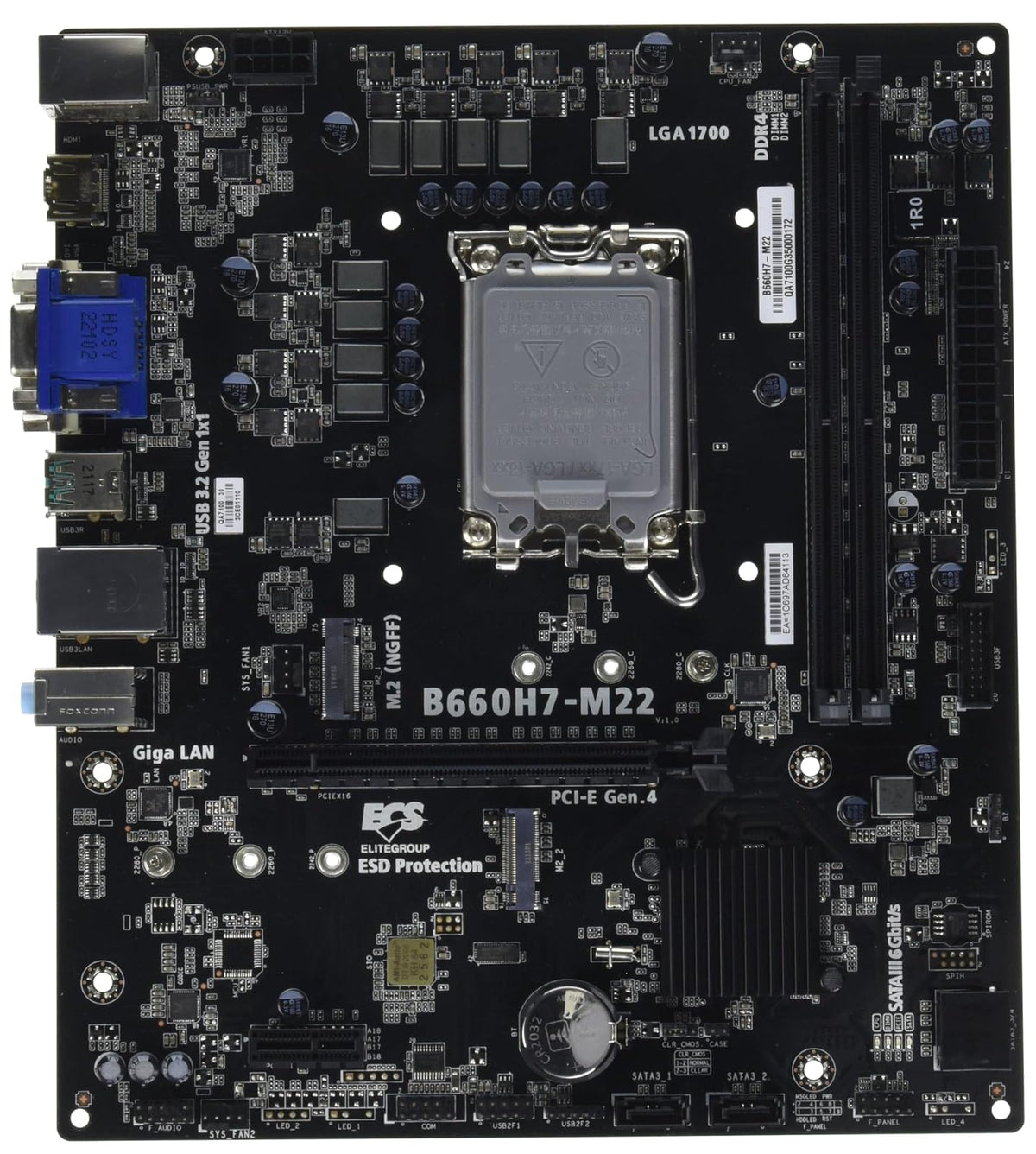 Tarjeta Madre ECS B660H7-M22