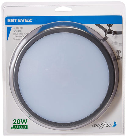 Coolfan 41102-KIT Kit de luz para atenuación de ventilador Spyro Titanio